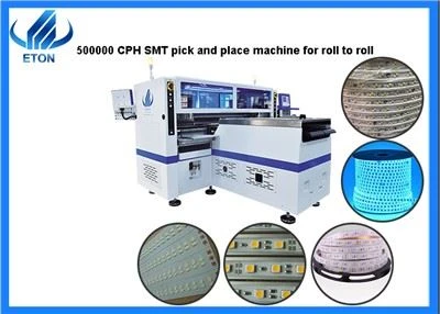 500000 CPH SMT เครื่องหยิบและวางสำหรับม้วนต่อม้วน