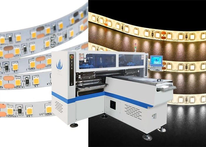 LED Neon Roll To Roll Strip Mounting Machine