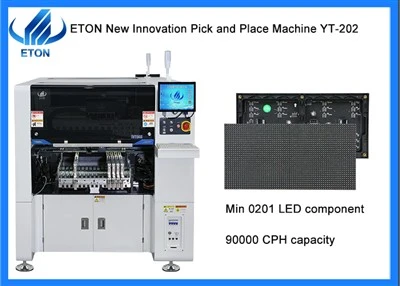 เครื่องวางตำแหน่ง SMT ไฟ LED PCB สูงสุด 500 มม
